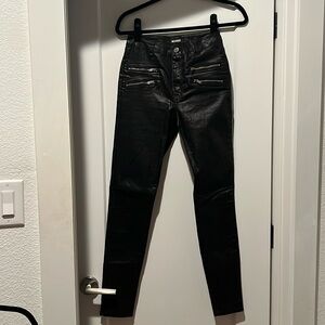 Misguided Coated Denim
